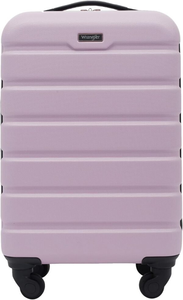 Wrangler 20" Spinner Carry-On Luggage, Lilac - Image 2