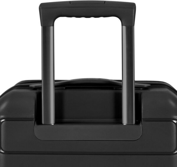 Traveler's Choice Pagosa Indestructible Hardshell Expandable Spinner Luggage, Black, 2 Piece Set - Image 8