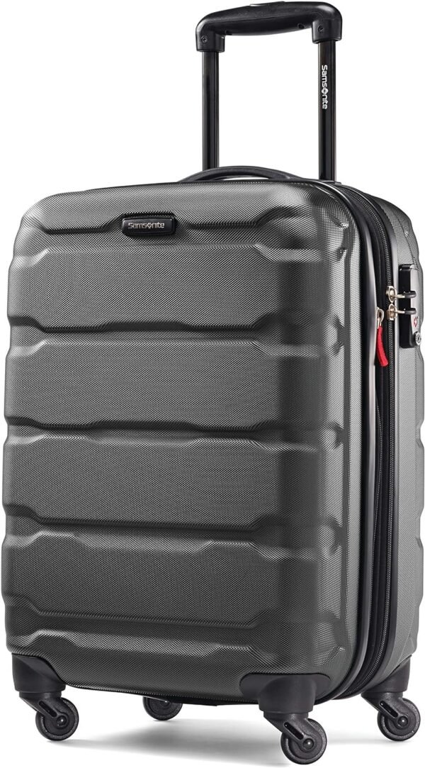 Samsonite Omni PC Hardside Expandable Luggage with Spinner Wheels, Carry-On 20-Inch, Black - Image 2