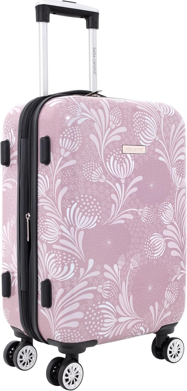 Travelers Club Bella Caronia Deluxe, 3, 7 Piece Luggage & Travel Accessories Set, Selva, 20" Carry-On - Image 5