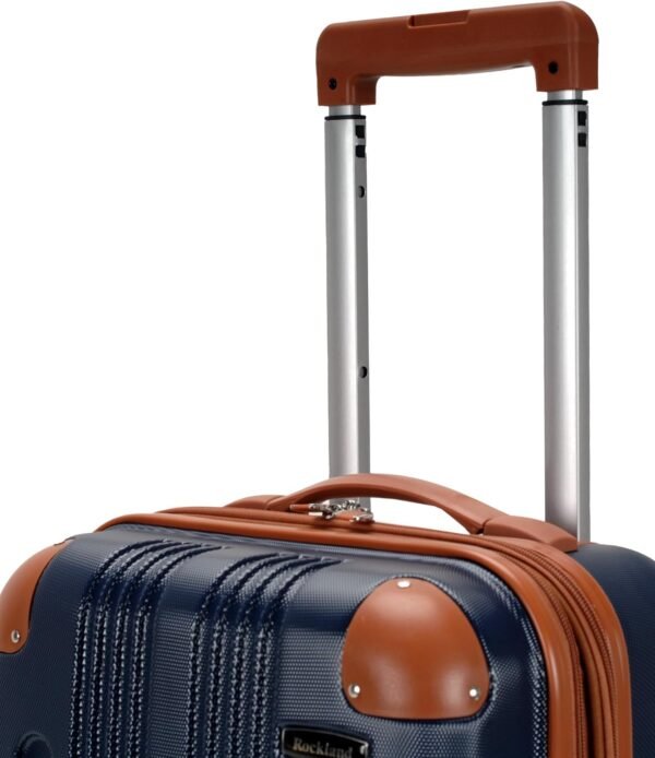Rockland Hardside Expandable Luggage with Spinner Wheels, Blue, Carry-On 20-Inch - Image 7