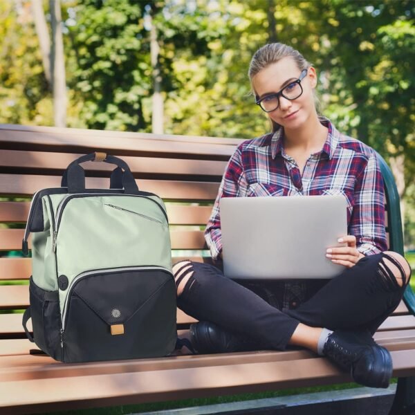 Hap Tim Laptop Backpack, Travel Backpack for Women,Work Backpack, Nurse Backpack, Teacher Backpack, Carry on Backpack(7651-GB) - Image 7