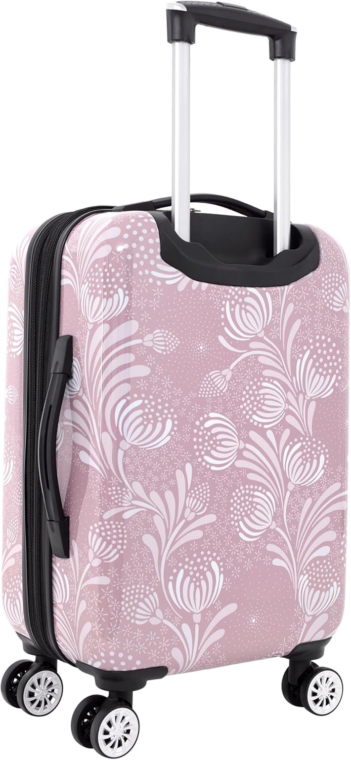 Travelers Club Bella Caronia Deluxe, 3, 7 Piece Luggage & Travel Accessories Set, Selva, 20" Carry-On - Image 4