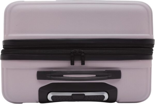 kensie Women's Hillsboro 4 Piece Luggage & Travel Bags Set, Burnished Lilac - Image 8