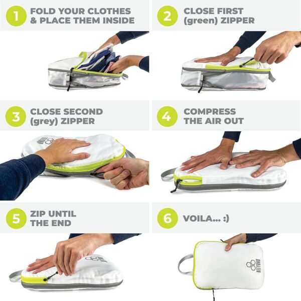 Compression Packing Cubes for Travel - Image 6