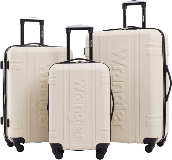 Wrangler Astral Travel Luggage, Fog, 3 Piece Set - Image 2