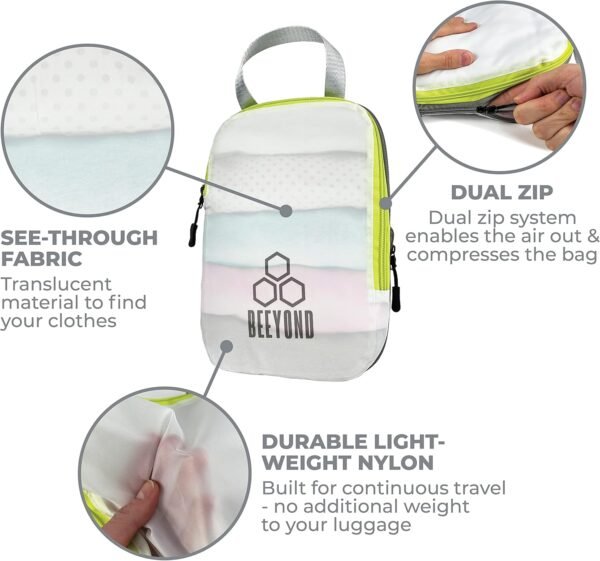 Compression Packing Cubes for Travel - Image 4