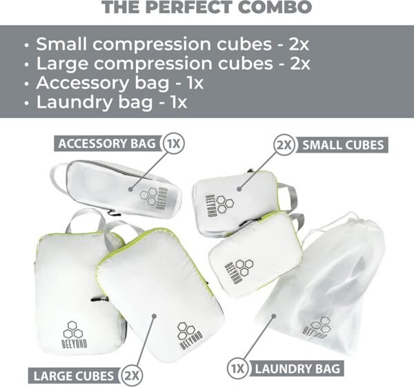 Compression Packing Cubes for Travel - Image 7