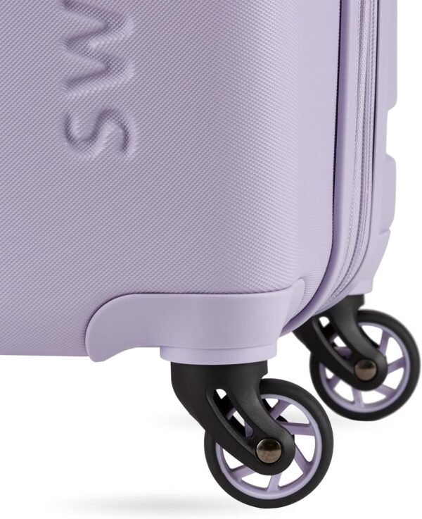 SwissGear 7366 Hardside Expandable Luggage with Spinner Wheels, Evening Haze, 3-Piece Set (19/23/27) - Image 10