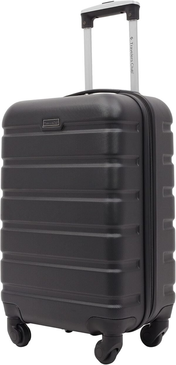 Travelers Club Harper Luggage, Black, 2 Piece Set - Image 6