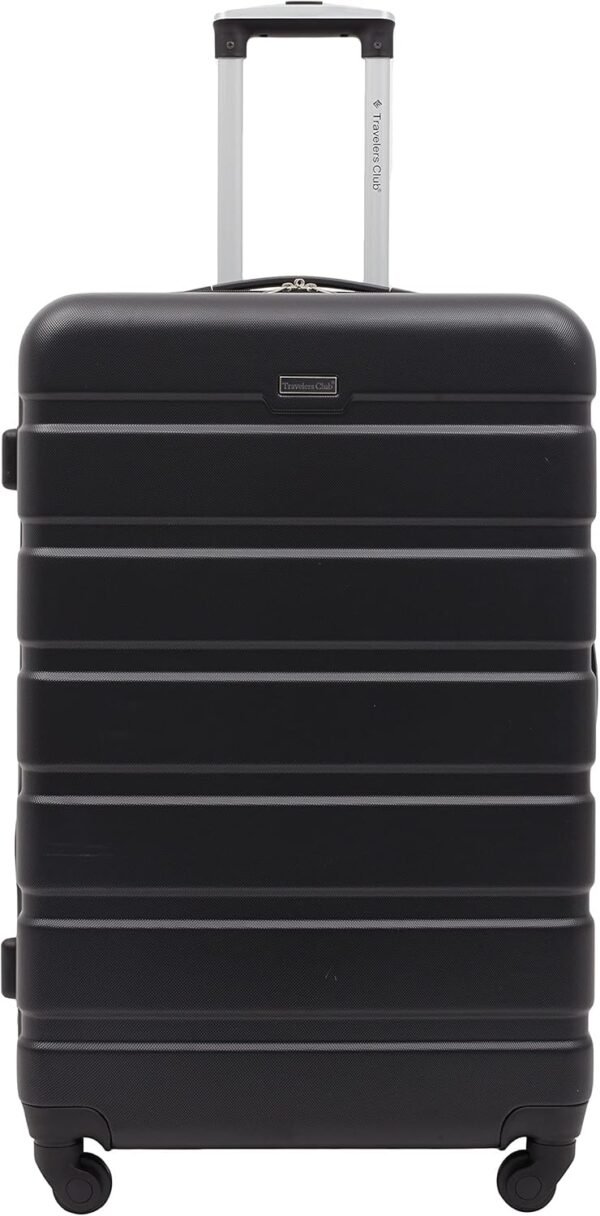 Travelers Club Harper Luggage, Black, 2 Piece Set - Image 3