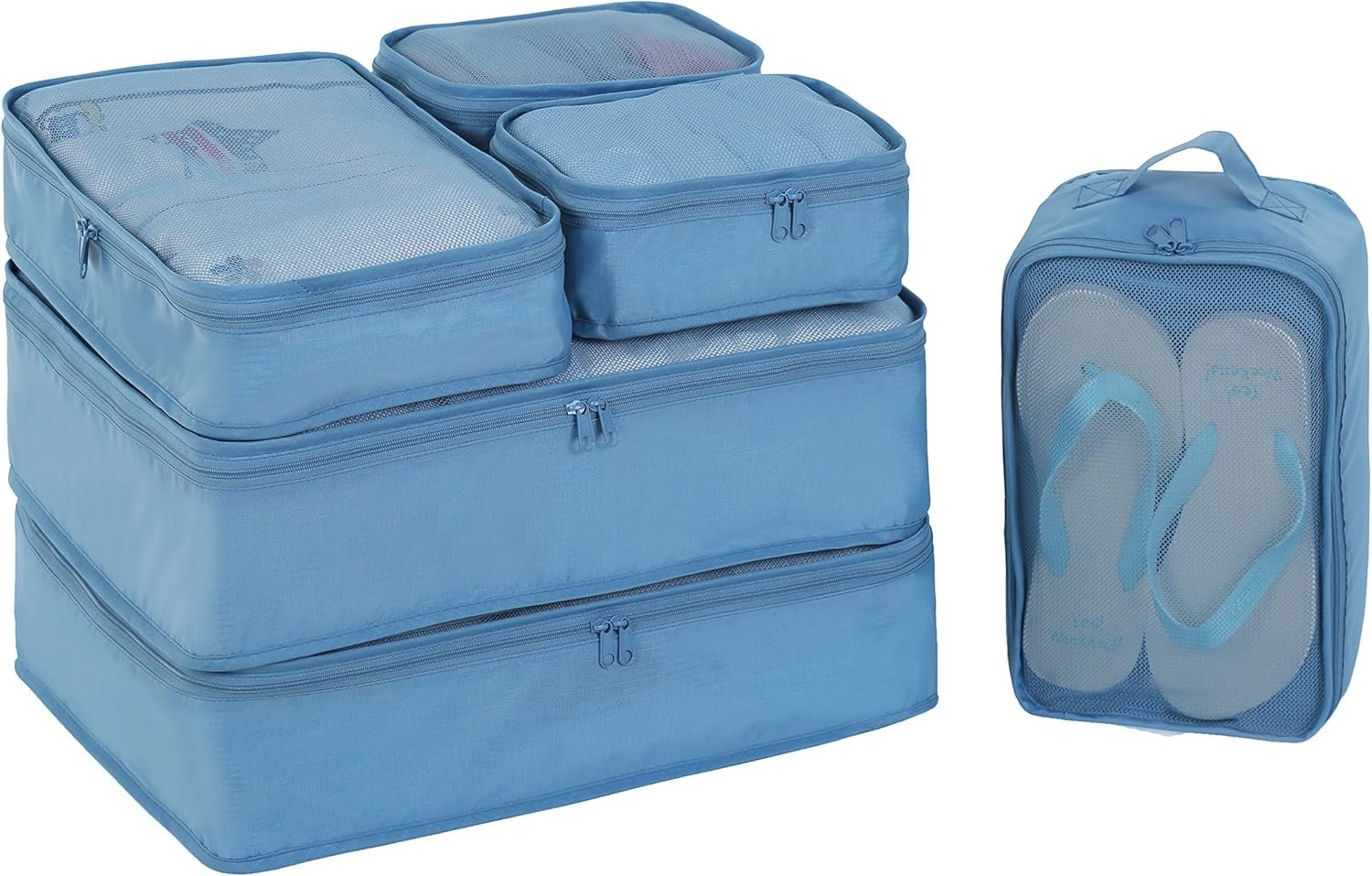 JJ POWER Travel Packing Cubes, Luggage Organizers with Shoe Bag - Image 2