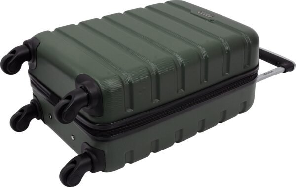 Wrangler Hardside Spinner Luggage, Deep Depth, Carry-On 20-Inch - Image 6