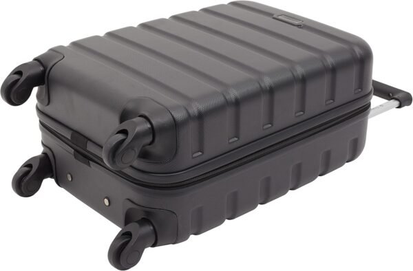 Travelers Club Harper Luggage, Black, 2 Piece Set - Image 8