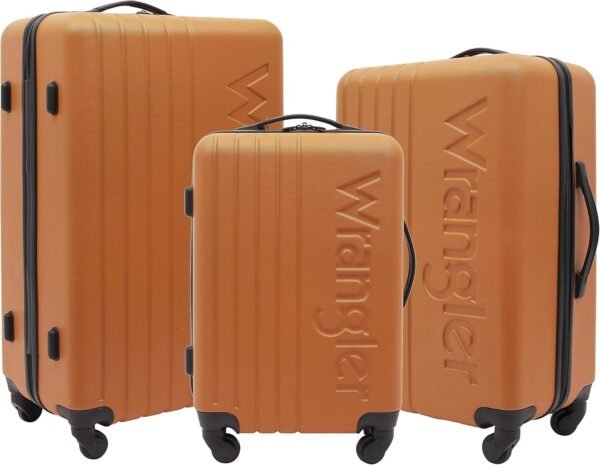 Wrangler Quest Luggage, Maple Autumn, 3 Piece Set (28"/24"/20") - Image 2
