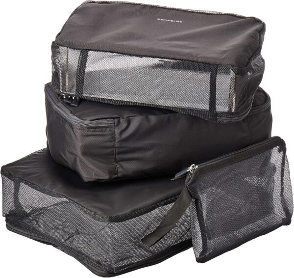 Samsonite 4-in-1 Packing Cubes, Graphite, One Size - Image 2