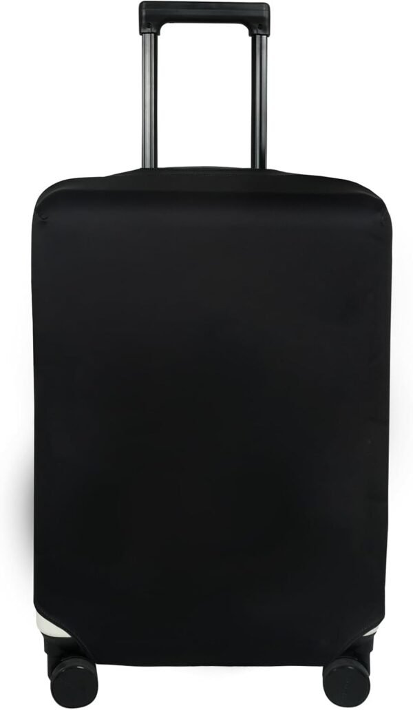 Explore Land Travel Luggage Cover Suitcase Protector Fits 27-30 Inch Luggage (Black, L) - Image 2
