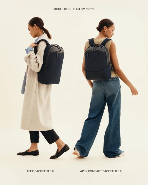 Troubadour Apex 17" Laptop Backpack - Waterproof, Lightweight, Spacious - Made From Recycled Materials - Image 10
