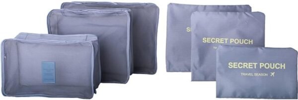 Mossio 7 Set Packing Cubes with Shoe Bag - Compression Travel Luggage Organizer - Image 4