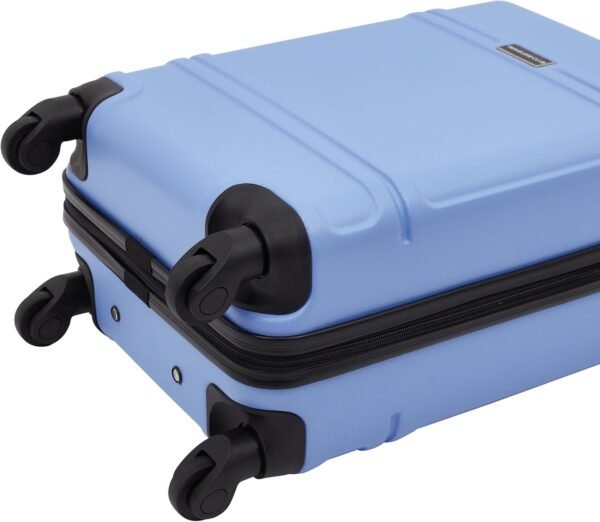 Travelers Club Spinner Luggage, Skyline Blue, 20-Inch Carry-On - Image 9