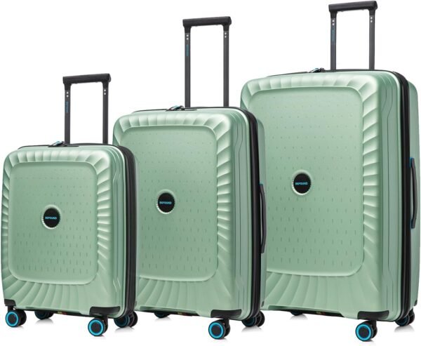 befound Luggage 3 Piece Sets(20/24/28) PP Lightweight Spinner Suitcase With TSA Lock - Image 2