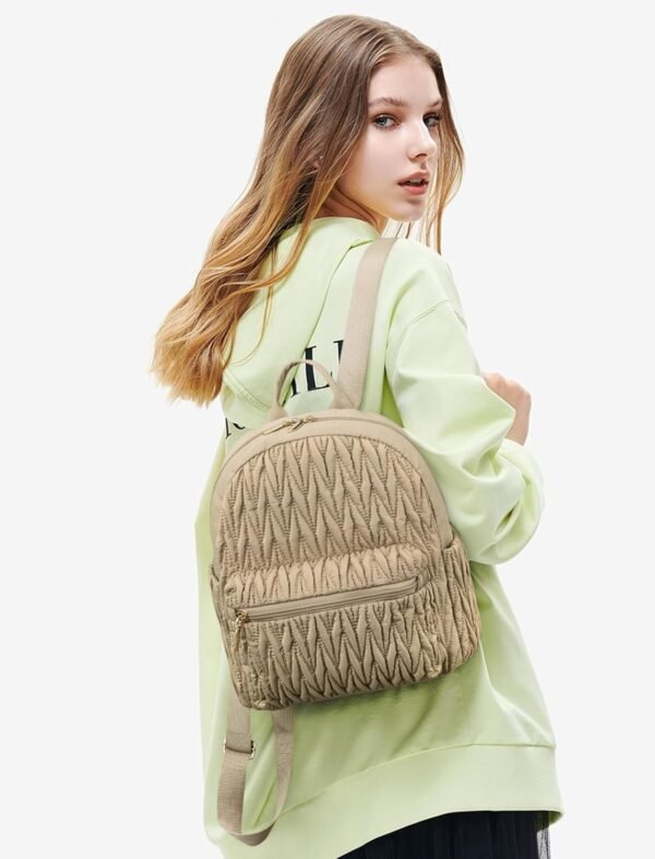 LOVEVOOK Mini Backpack for Women Light Weight Small Waterproof Backpack Purses Daily Backpack… - Image 5
