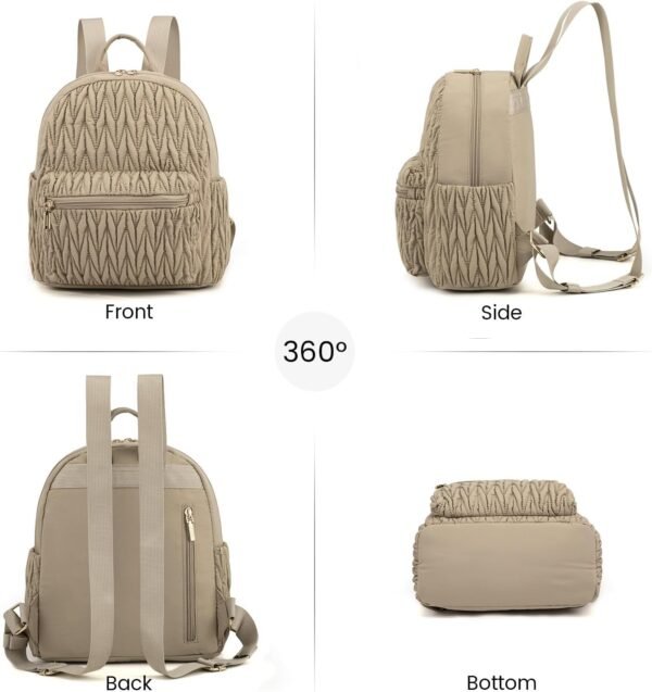 LOVEVOOK Mini Backpack for Women Light Weight Small Waterproof Backpack Purses Daily Backpack… - Image 8