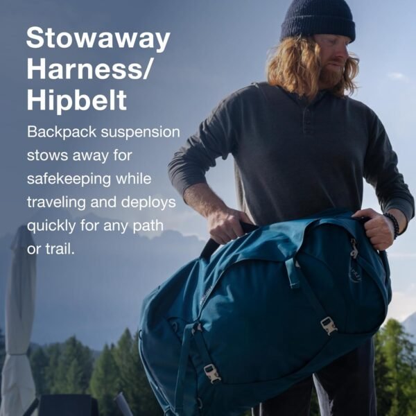 Osprey Fairview 40L Women's Travel Backpack, Night Jungle Blue - Image 5