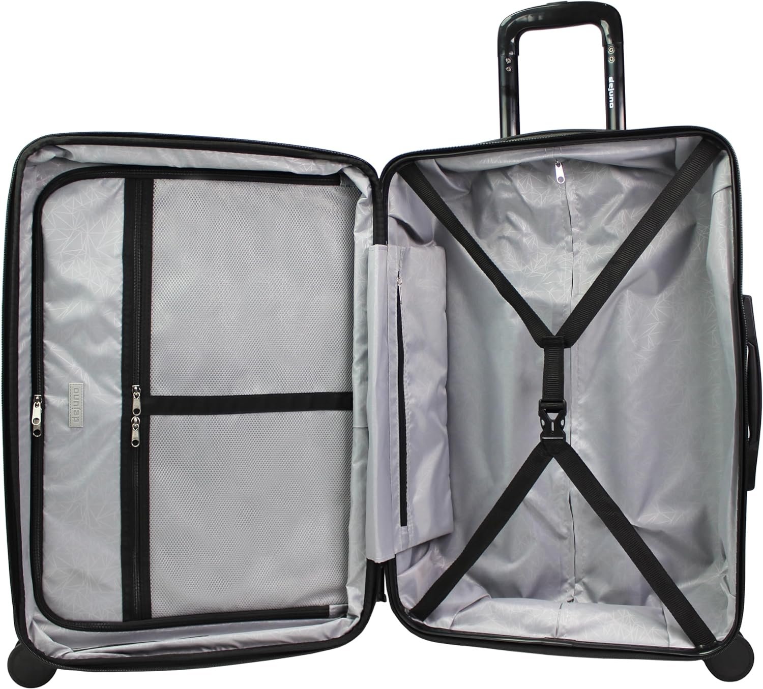 World Traveler Dejuno Tonal Lightweight Polycarbonate Hardside Expandable Spinner Luggage Suitcase with TSA Lock, Coral, 2-Piece Set(20in,24in) - Image 8