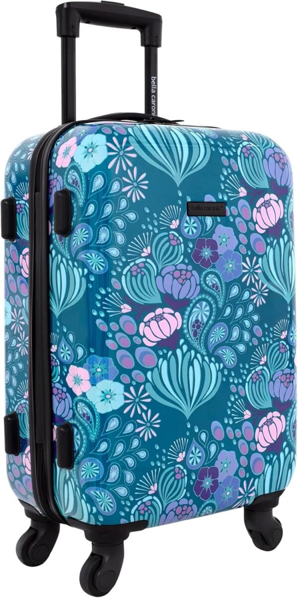 Travelers Club Bella Caronia 3 Piece or 20" Carry-On Voguish Luggage Set, Desert Pattern - Image 5