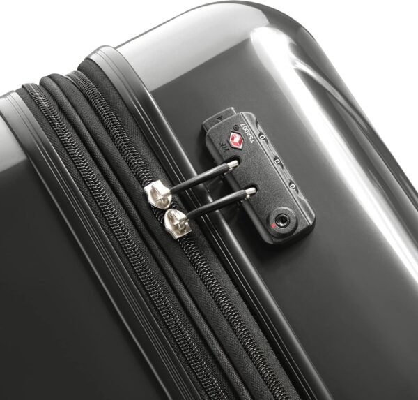 DELSEY Paris Helium Aero Hardside Expandable Luggage with Spinner Wheels, Titanium, 3-Piece Set (21/25/29) - Image 9