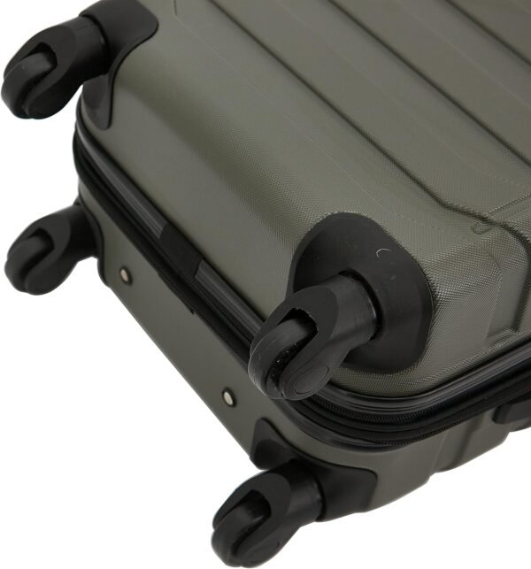 Wrangler Elysium Luggage & Packing Cubes, Green, 4 Piece Set - Image 7