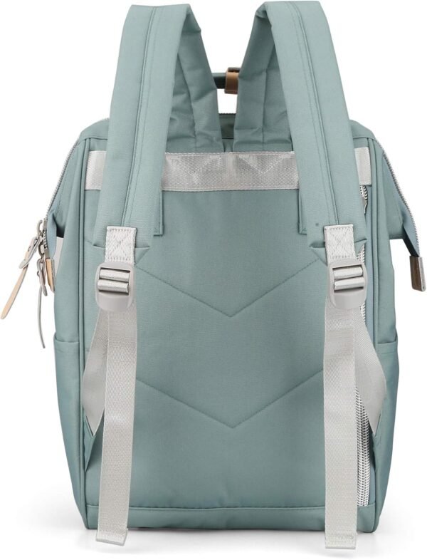 himawari Laptop Backpack for Women&Men Travel Backpack With USB Charging Port Large Business Bag Water Resistant College Bag Computer Bag Backpack for school (1881-SL) - Image 5