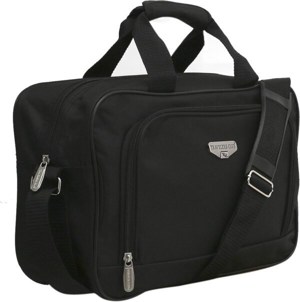 Travelers Club Euro Carry-On Luggage, Black, 3-Piece Set - Image 8