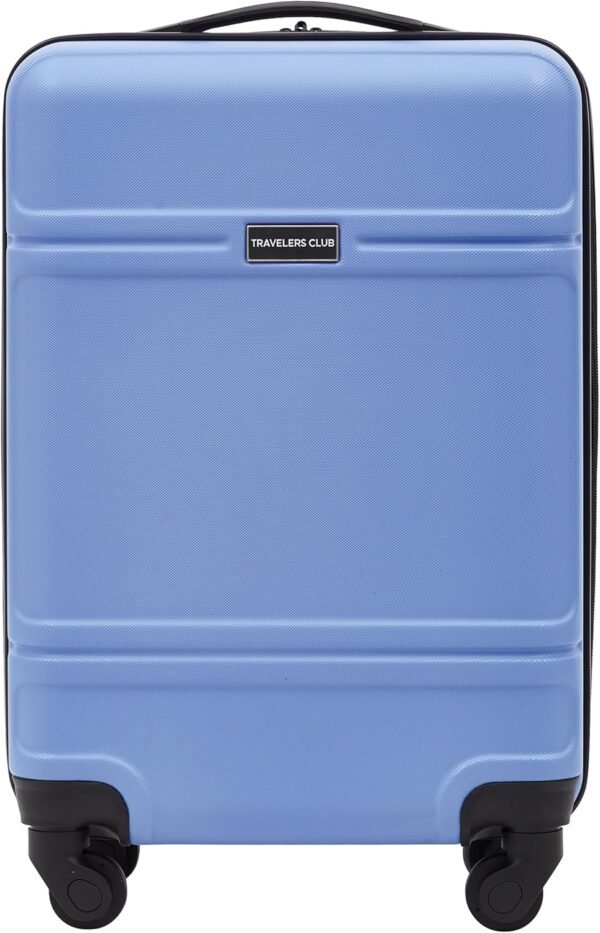 Travelers Club Spinner Luggage, Skyline Blue, 20-Inch Carry-On - Image 2