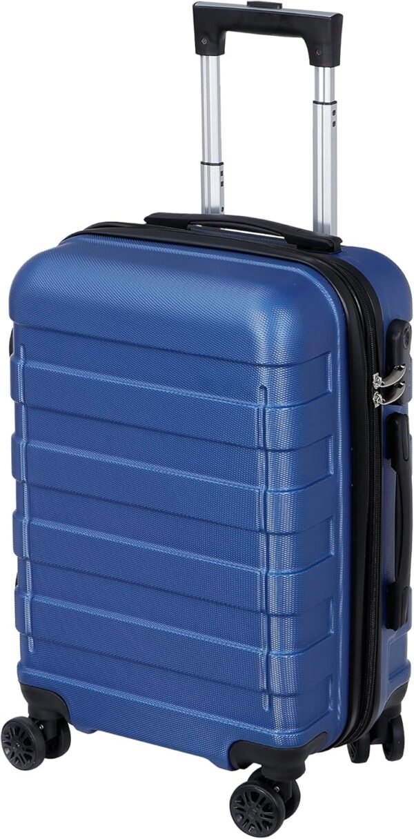 22 Inch Hardside Expandable Luggage ,Carry On Luggage With Spinner Wheels,Travel Suitcase Deep Blue - Image 2
