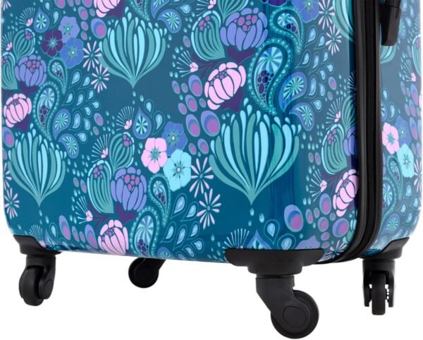 Travelers Club Bella Caronia 3 Piece or 20" Carry-On Voguish Luggage Set, Desert Pattern - Image 7