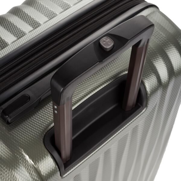 SwissGear 7272 Energie Hardside Expandable Luggage with Spinner Wheels, Gunmetal, 2-Piece Set (19/27) - Image 6