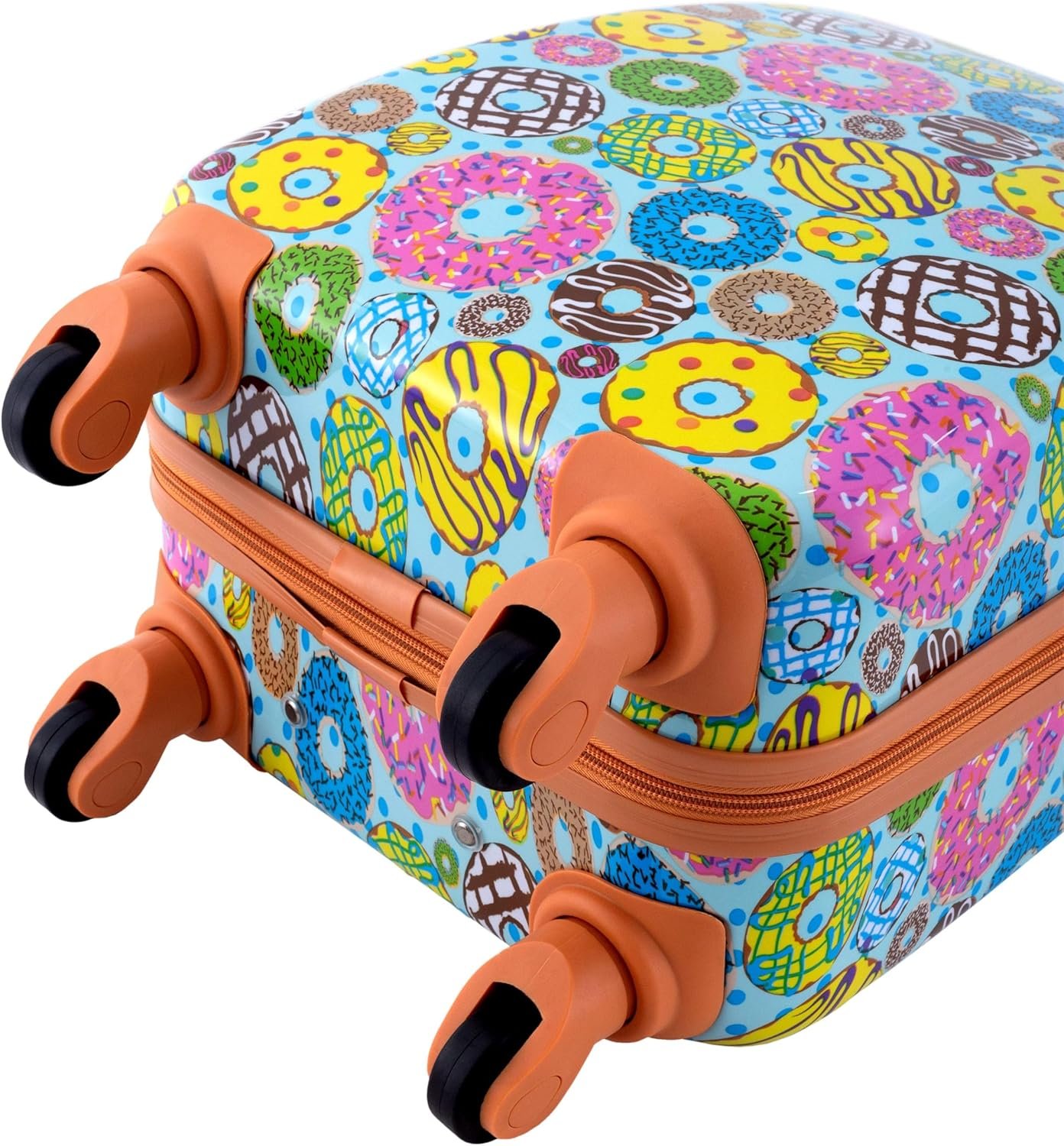 Travelers Club 5 Piece Kids' Luggage Set, Donut - Image 4