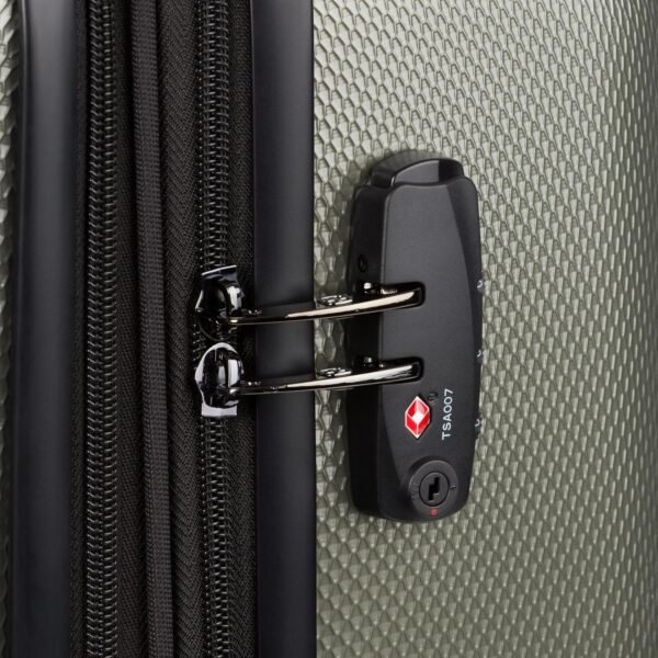 SwissGear 7272 Energie Hardside Expandable Luggage with Spinner Wheels, Gunmetal, 2-Piece Set (19/27) - Image 4