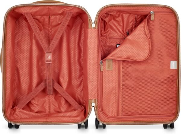 DELSEY Paris Chatelet Air 2.0 Hardside Luggage with Spinner Wheels, Angora, 3 Piece Set (20/28/Crossbody) - Image 6