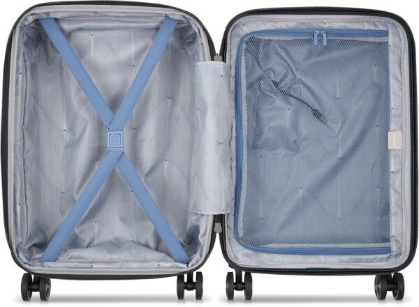 DELSEY Paris Cruise 3.0 Hardside Expandable Luggage with Spinner Wheels, Graphite, 2-Piece Set (21/28) - Image 9