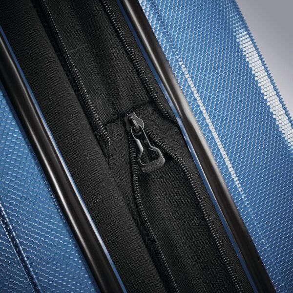 Samsonite SWERV DLX Spinner 3 Piece Carry-On, Medium, and Large Suitcase Hard-Shell Luggage Set with Side Carry and Telescopic Handle, Lagoon Blue - Image 6