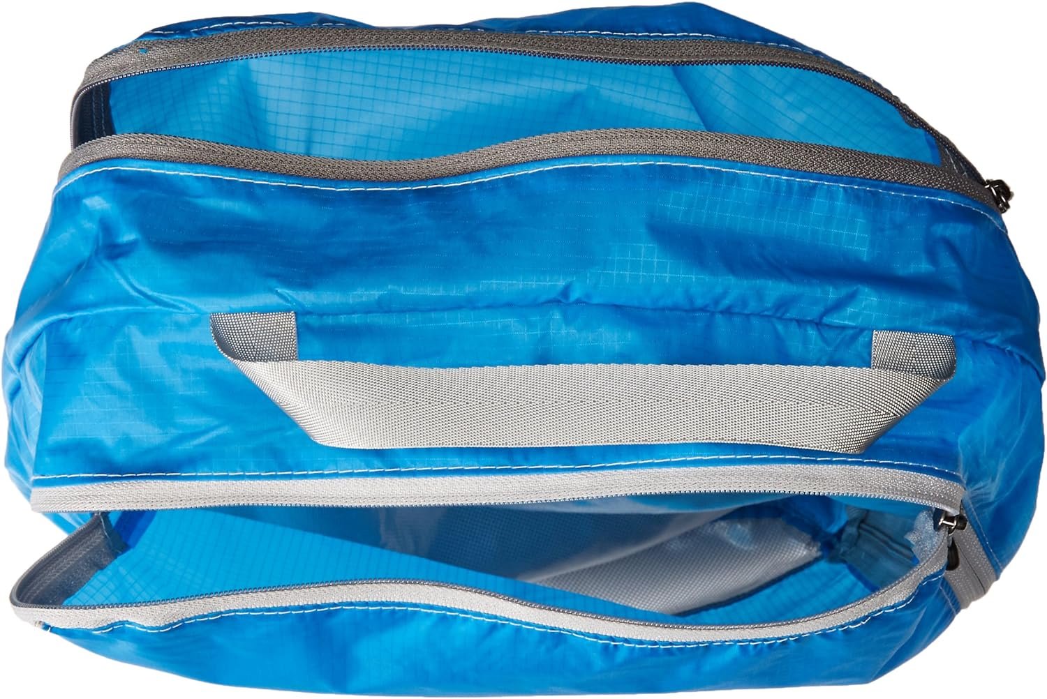 Eagle Creek Pack-It Clean/Dirty Packing Cubes for Travel - Durable Lightweight Dual Compartment Suitcase Organizer for Clean & Dirty Clothes, Brilliant Blue - Medium - Image 7