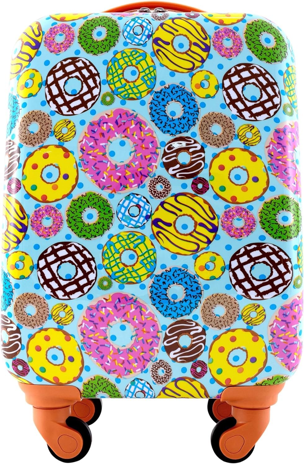 Travelers Club 5 Piece Kids' Luggage Set, Donut - Image 3