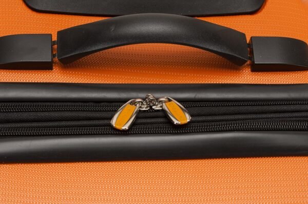 Rockland Melbourne Hardside Expandable Spinner Wheel Luggage, Orange, Carry-On 20-Inch - Image 4