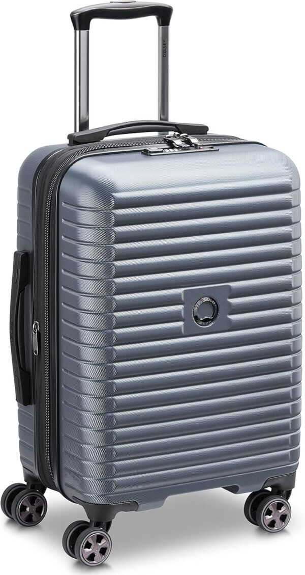 DELSEY Paris Cruise 3.0 Hardside Expandable Luggage with Spinner Wheels, Graphite, 2-Piece Set (21/28) - Image 6
