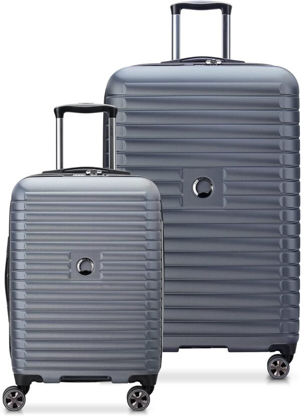 DELSEY Paris Cruise 3.0 Hardside Expandable Luggage with Spinner Wheels, Graphite, 2-Piece Set (21/28) - Image 2