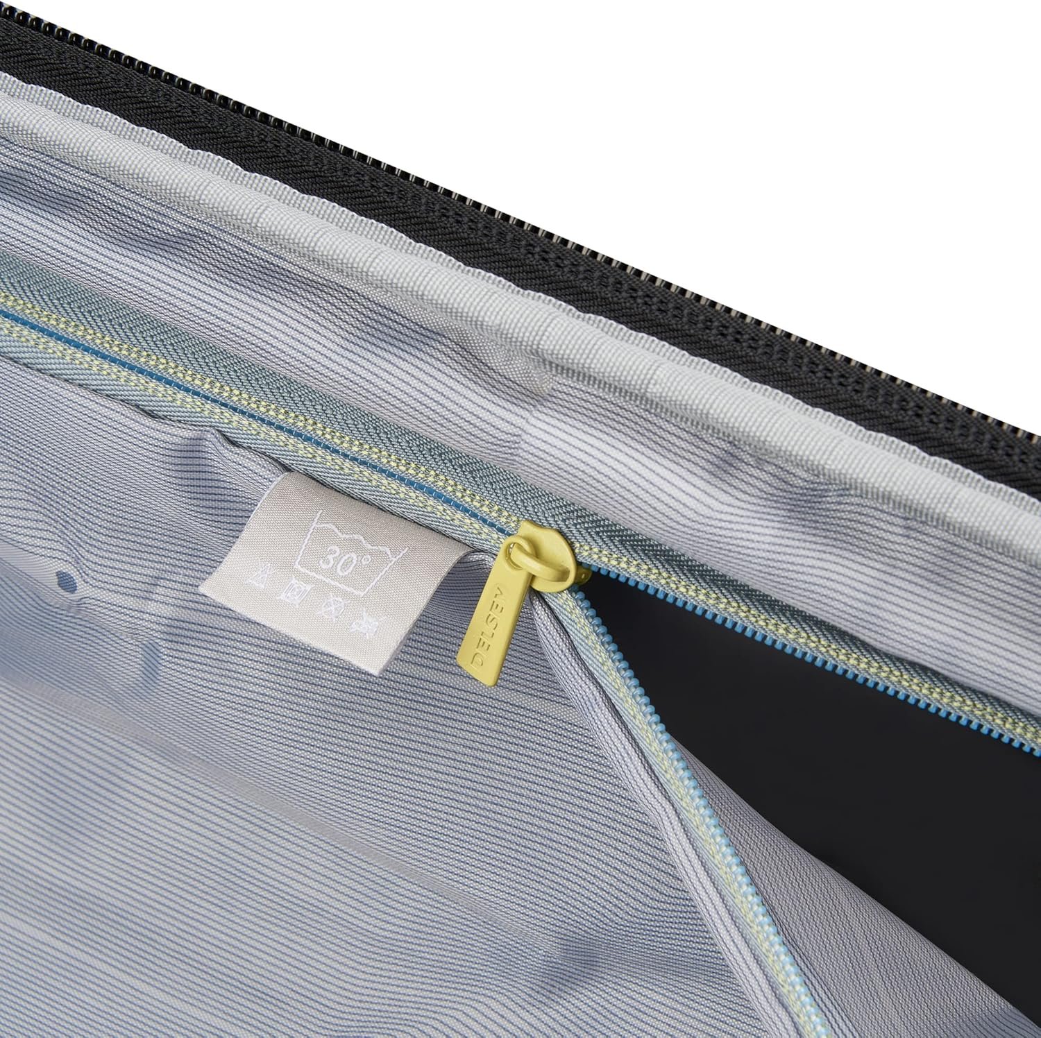 DELSEY PARIS Cruise 3.0 Hardside Expandable Luggage with Spinner Wheels, Glossy Ivory, Carry on 21 Inch - Image 11