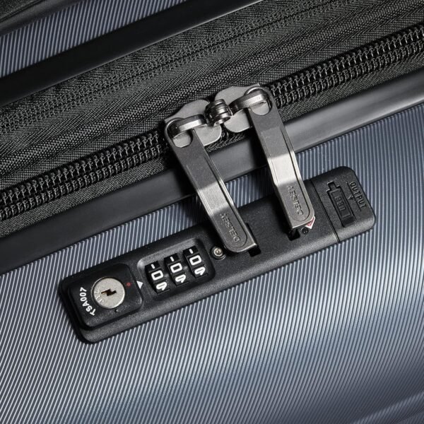 DELSEY Paris Cruise 3.0 Hardside Expandable Luggage with Spinner Wheels, Graphite, 2-Piece Set (21/28) - Image 10